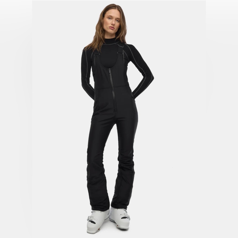 HALFDAYS Isabel Softshell Bib Ski Pant Black